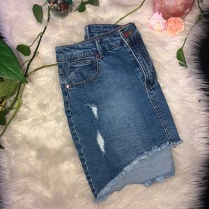 Jean skirt